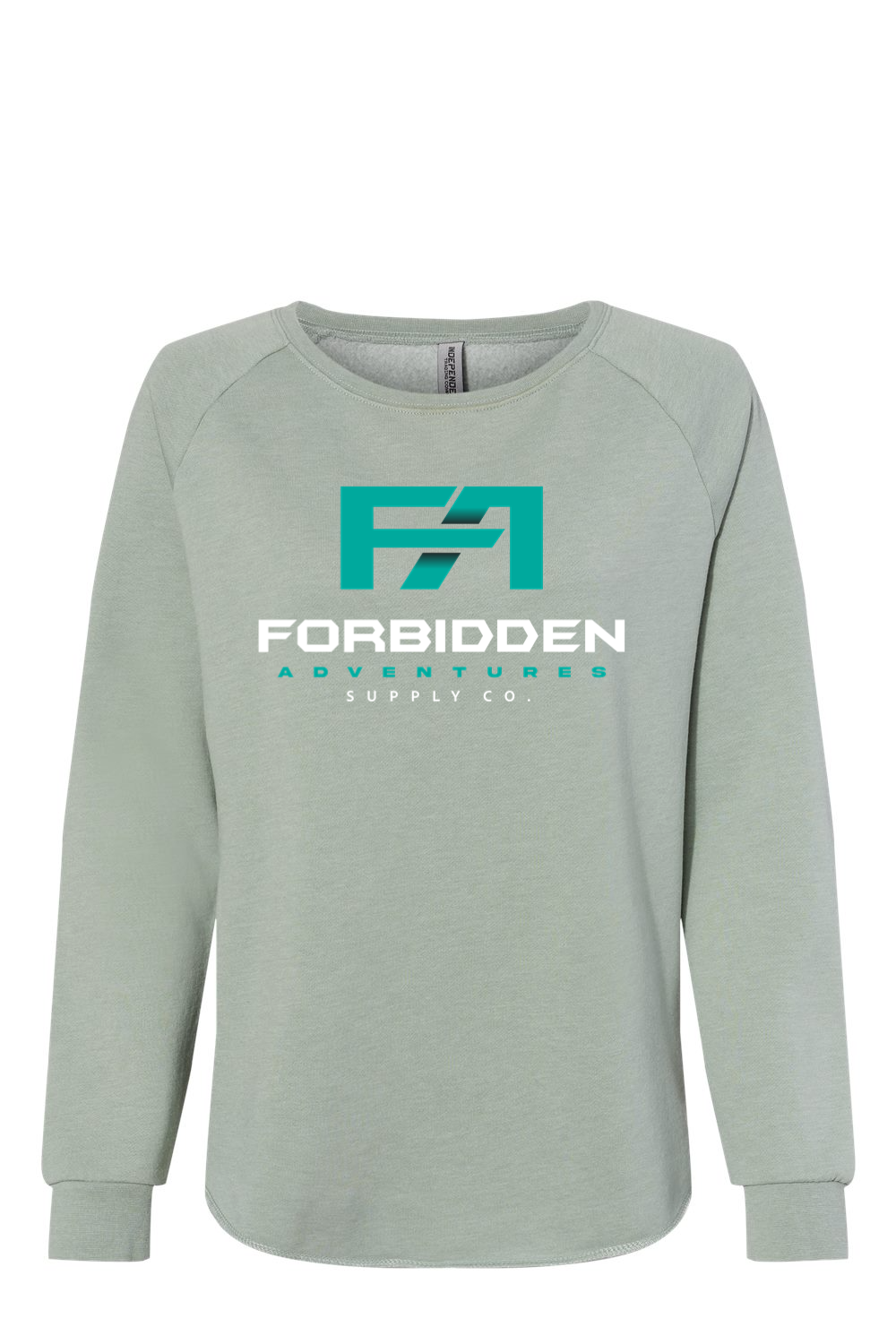 FA TEAL CREWNECK - WOMANS