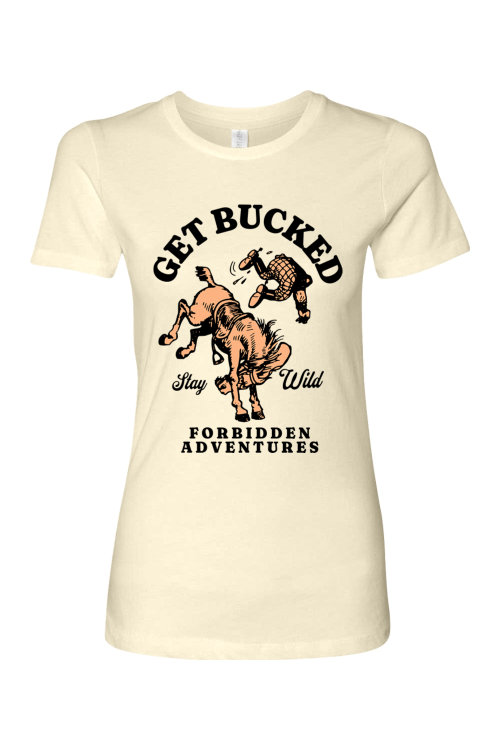 GET BUCKED LADIES TEE